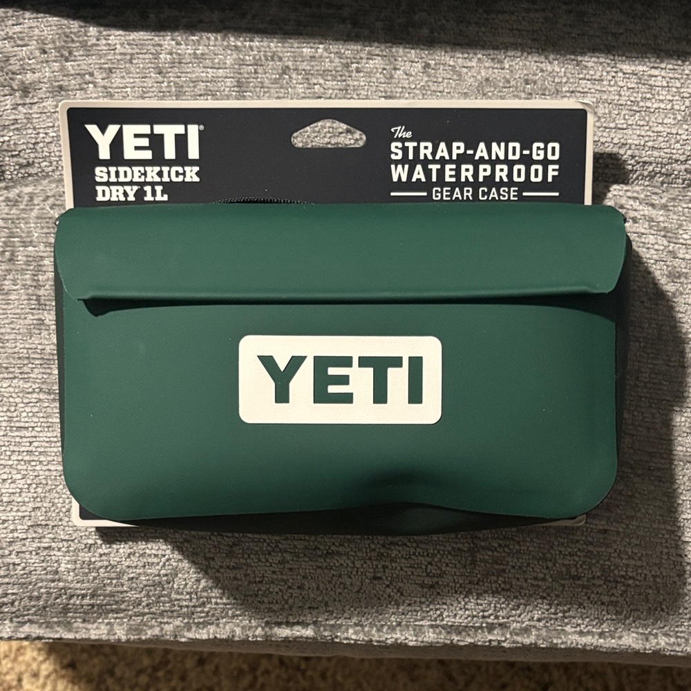 Yeti Sidekick Dry 1L Waterproof Case - Dark Green